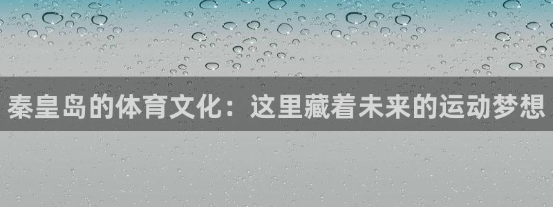 秦皇岛的体育文化：这里藏着未来的运动梦想